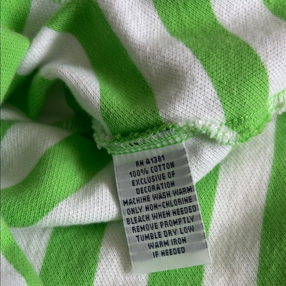 2XB Polo by Ralph Lauren Green and Striped Men's Polo Set - Picture 7 of 10